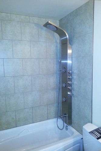 modern shower head