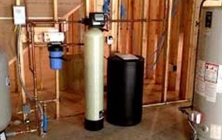 hot water tank in basement