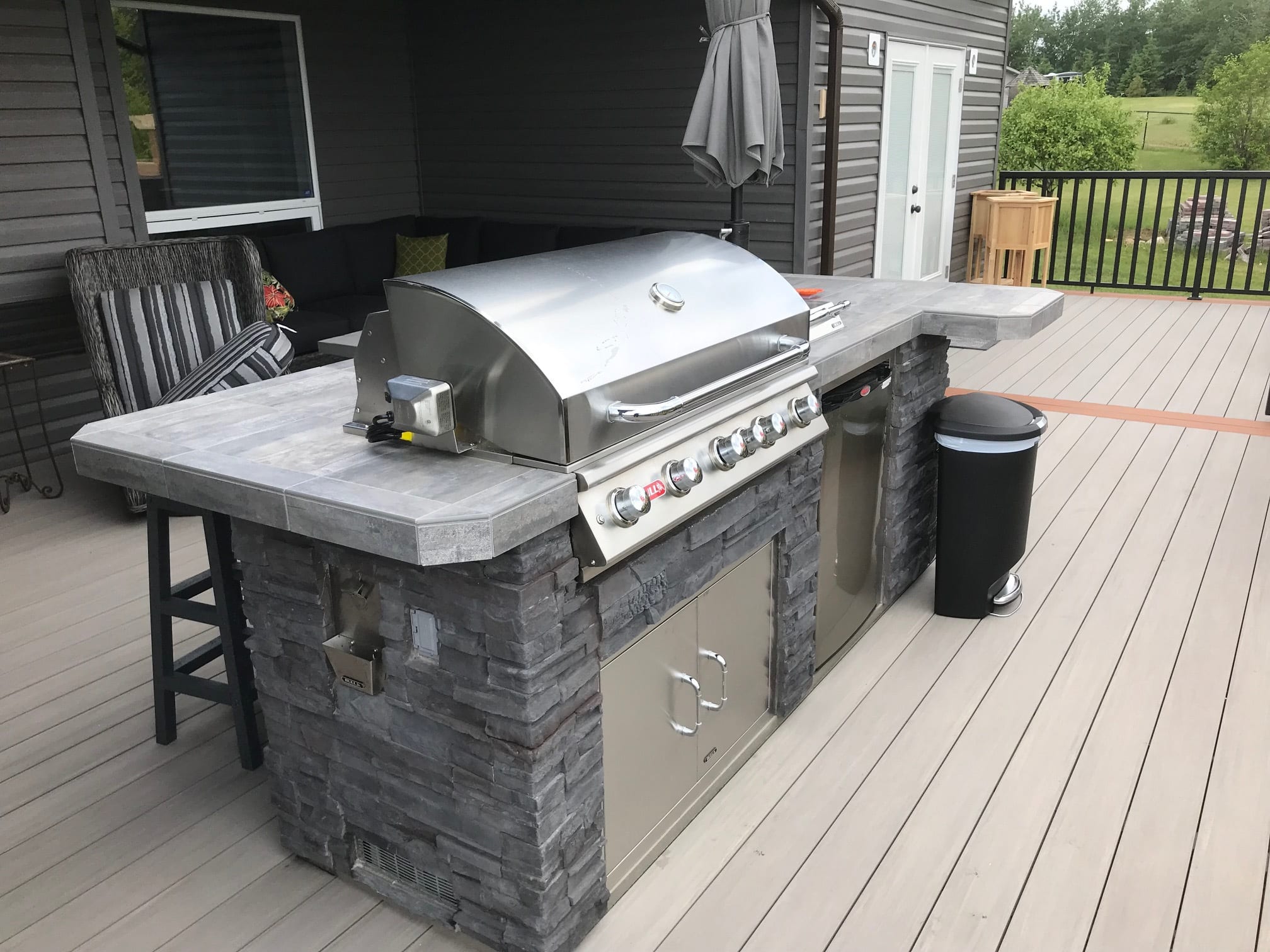 outdoor large bbq