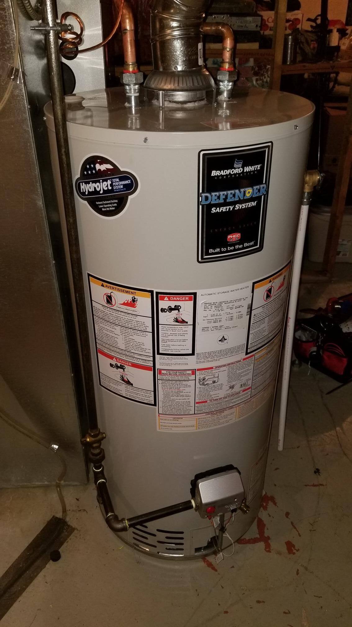 Hot water tank Installation - Sherwood Mechanical Services